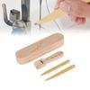 4pcs Tailors Clapper Set Beech Wood Seam Presser Tool Wooden Pressing Sewing
