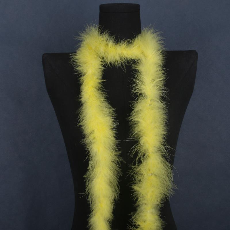 About 2 Meters Long-Haired Turkey Feather Clothing Pet Supplies Car Ornaments Flower Lights Christmas Supplies Diy Decoration