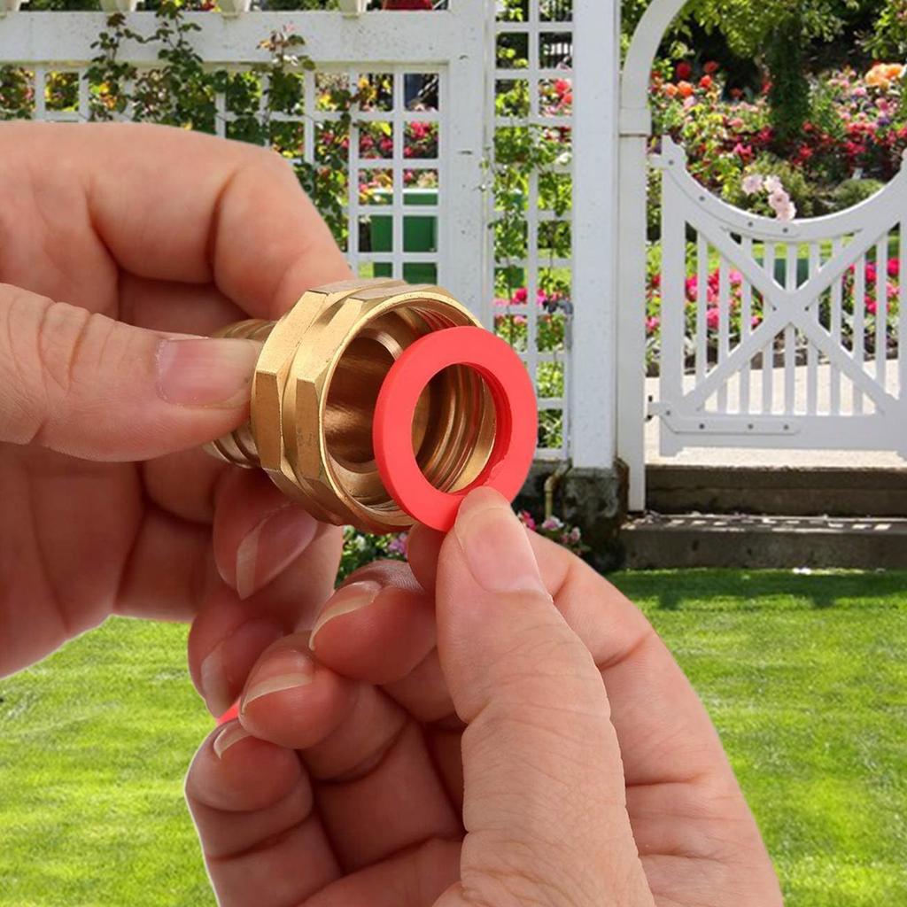 Water Hose Gasket Washers 50 Pieces Garden Hose O Ring Gasket Fittings Leak-Proof Repair Tools For Sprinkler Faucets Sink Shower