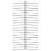 20Pcs Torsional Spring Metal Adjustable Spring for Garbage Bin Lids Heavy Duty Lid Support Replacement Parts Trash Can Lid