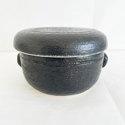 Microwave-safe Ceramic Rice Container for Refrigeration, Made In Japan, Perfect As a Gift for Banko Ware Pottery (1 Cup)