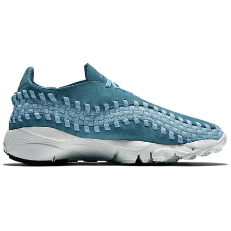 Nike Air Footscape Woven Smoky Blue Men Sneakers University-Blue-White 875797-002