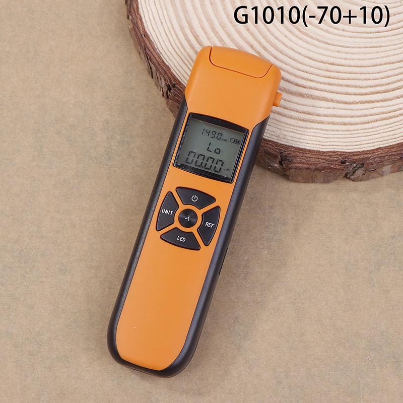 Optical Power Meter G10 High Precision Rechargeable Battery Ftth Fiber Optic Power Meter With Flash Light Opm Fc/Sc/St