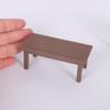 Miniature Dollhouse Rectangular Low Table Scene Model Accessories