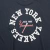 New Era New York Yankees Mesh T shirT Navy Size Ml