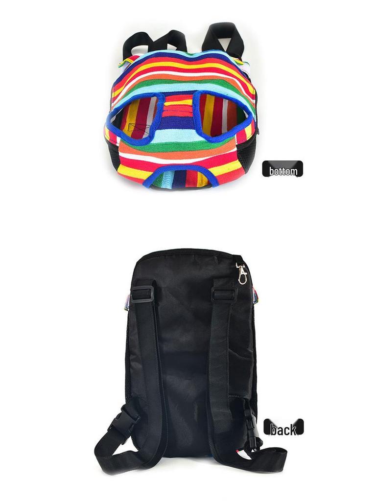 Outdoor Pet Front Carrier Bag: Portable, Four-Leg Design, Ideal for Cats and Dogs