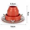 Silicone Tent Jack Anti Scald Protection Firewood Pipe Flashing Chimney Vent for Garage Shed