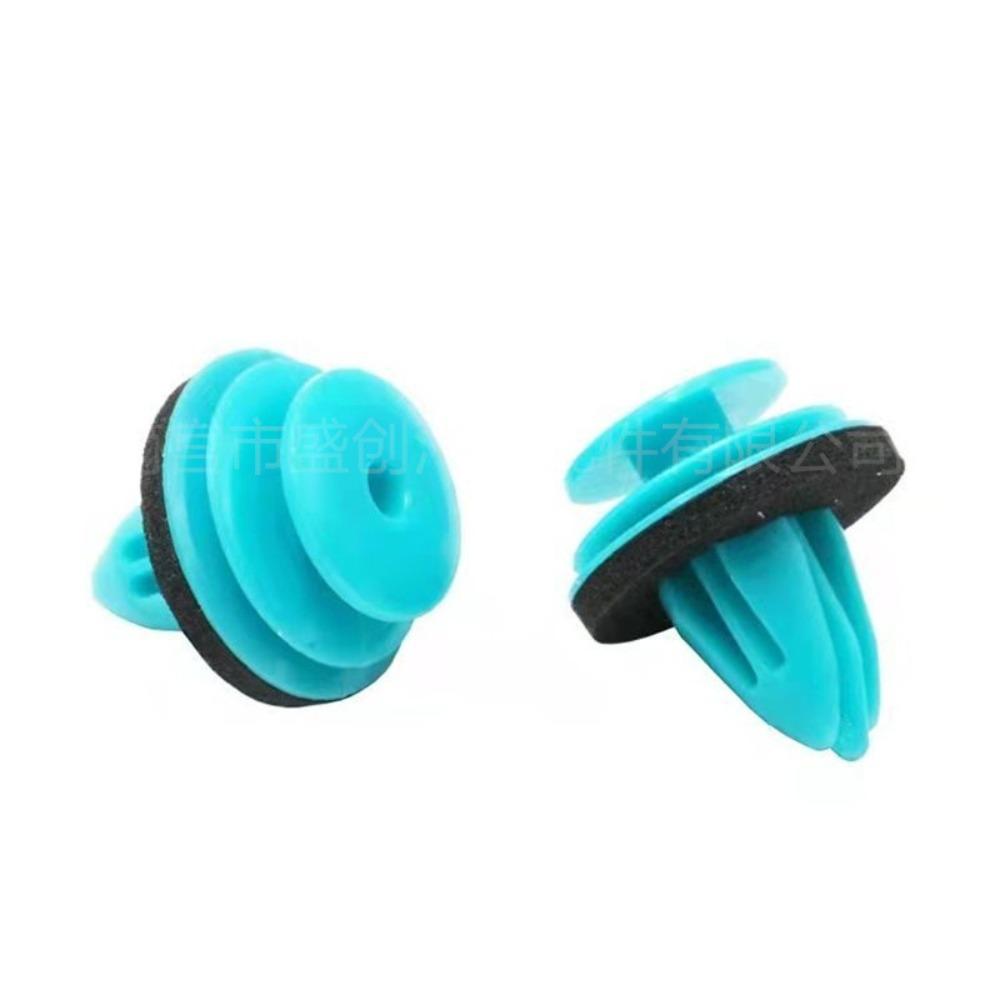 100Pcs Accessories Nylon Retaining Clip Rivet Kit Fastener Rivet Bumper Clip  Interior Car