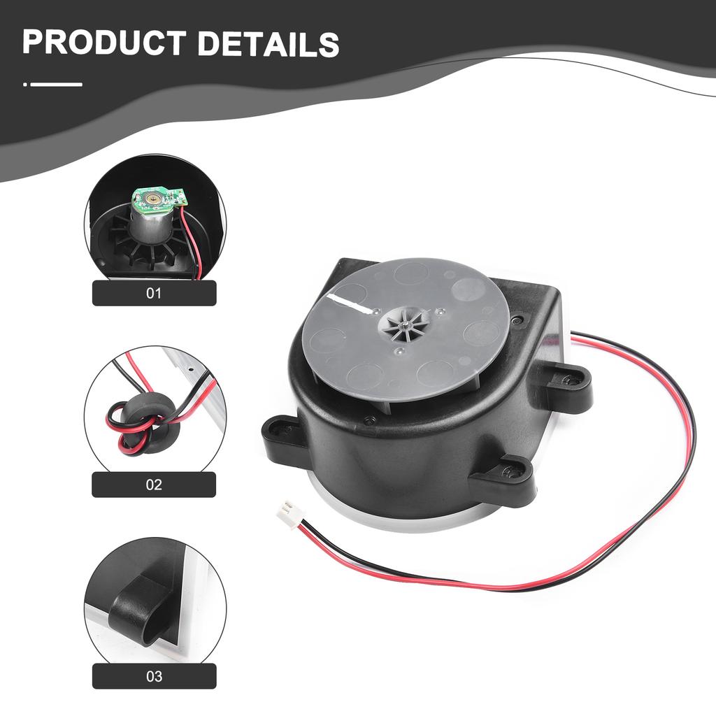 Lüftermotoren Hauptmotor Motor 18500 18501 1850X Zubehör Roboter-Staubsauger Kehrmaschine Teile Für Medion MD 16192