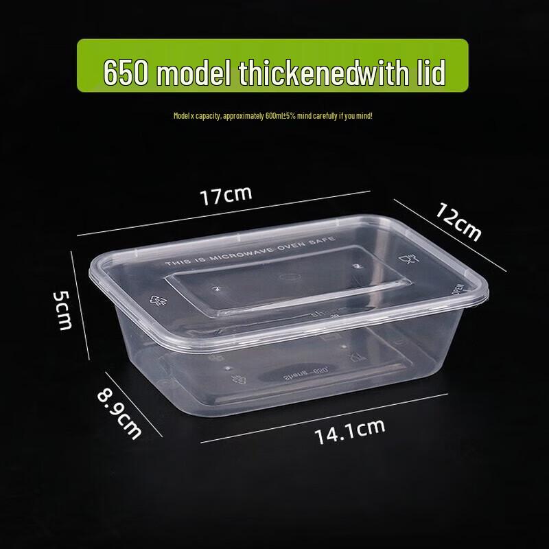 

Disposable Square Plastic Food Containers