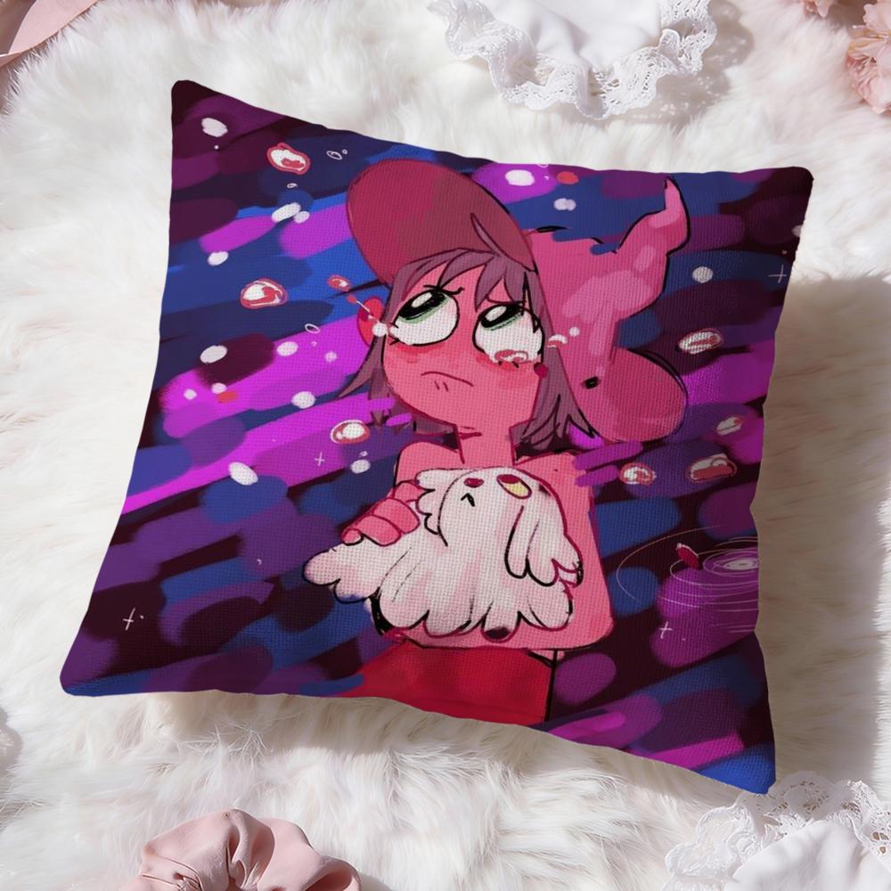 The M-Midnight Gosple Cushion Cover Premium Comfort Reversible Pillow Cove -Two in One Design for Any Room & Car Interior