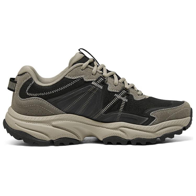 Skechers Vigor At Comfortable Versatile Durable Rebound Low-Top Hiking Shoes Men Hiking Shoes Black 237743-BKTP