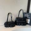 Multi-pocket Large-capacity Tote Bag Women's New Fashion Shoulder Armpit Bag