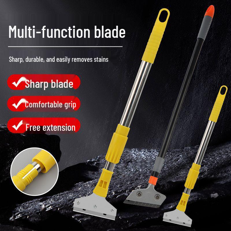 Telescopic Long Handle Heavy Duty Scraper for Grout and Glue Removal