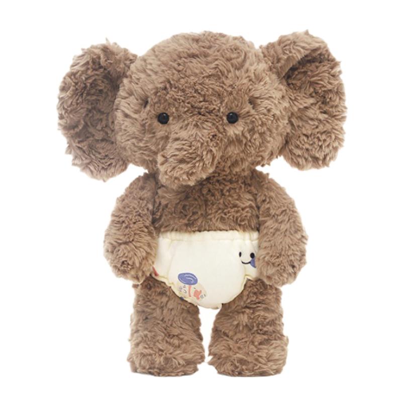 

1 Piece Companion Puppy Pig Plush Toys Shy Fox Cartoon Animal Doll 35Cm Appease Baby Elephant Plush Toy Children Birthday Gift