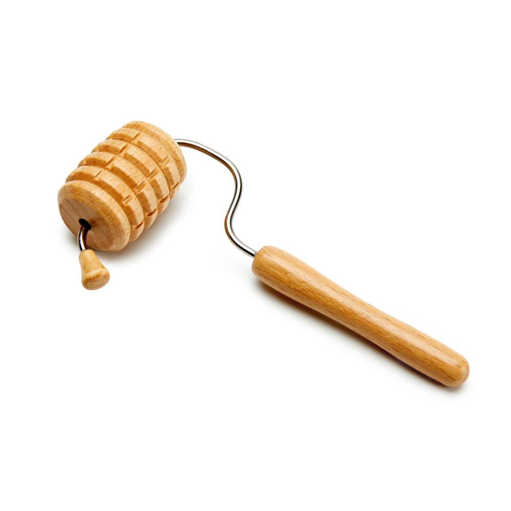Rouleau de Massage Facial en Bois Maderothérapie Faciale Lifting Kit de Massage en Bois Thérapie Anti-Cellulite Lifting Facial Anti-Rides
