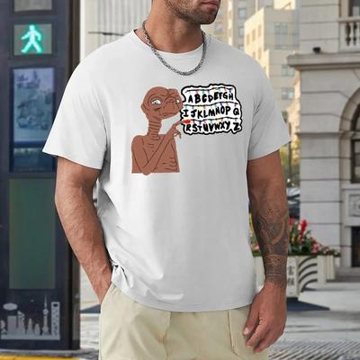 Stranger ET Zu Verkaufen T-Shirt Rundhals Motion T-Shirt Niedlich Aktivität Wettbewerb Sarkastisch US-Größe