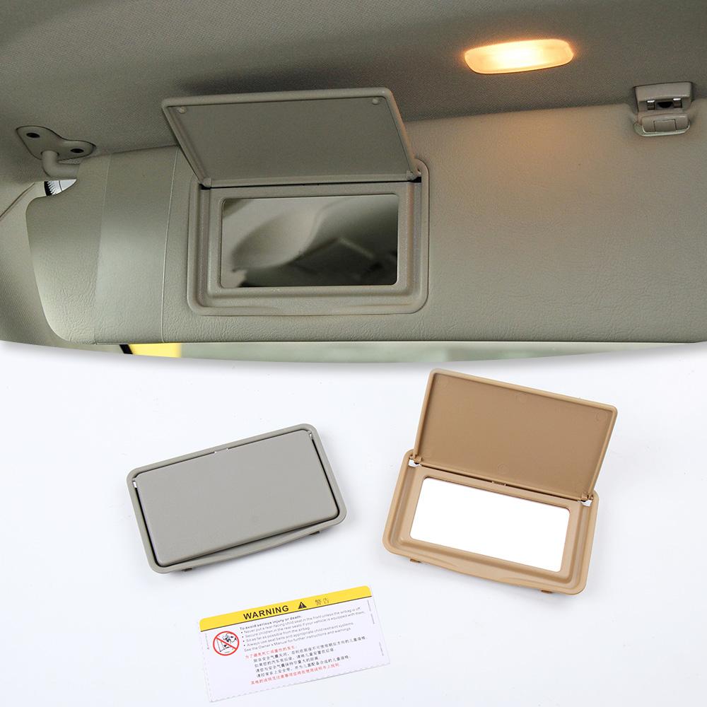 2108102510 Car Interior Accessories Sun Shade Visor Makeup Cosmetic Mirror Cover For Mercedes-Benz C E Class W210 W202 1993-2002