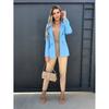 Tooxika New Autumn And Winter Casual Solid Color Double-breasted Suit Jacket