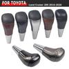 Automatic Leather Gear Stick Shift Knob For TOYOTA Hilux 2015 2016 2017 2019 2019 2020 Car-styling