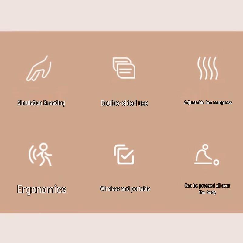 Breo back2S Multi-Site Infrared Heating Massager