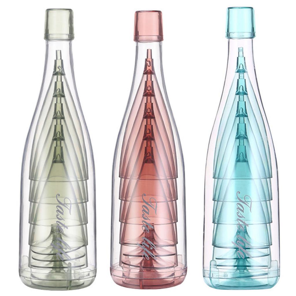 Praktická sada pohárů odolná proti pádu a vysoká stabilita pobaví hosty