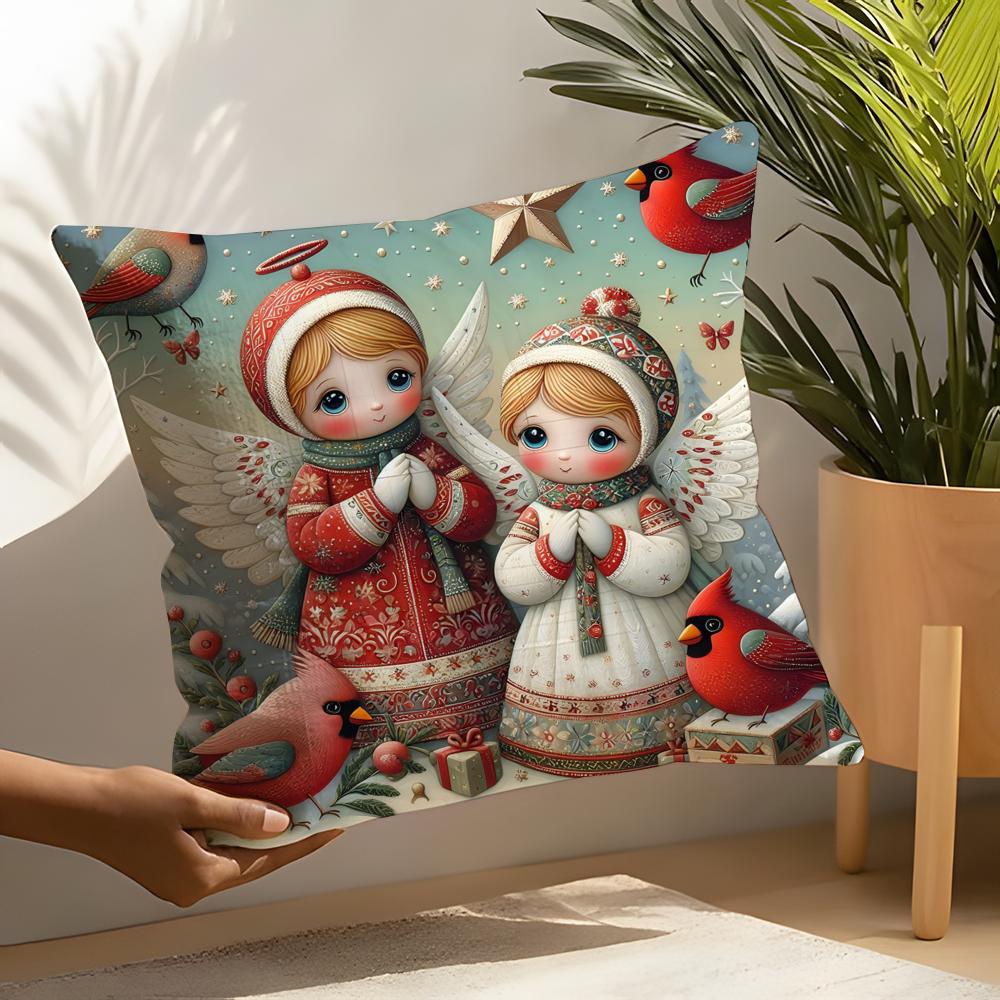 Cute Cartoon Prints For Kids Pillow Case Home Living Room Decoration Linen Pillowcover Pillow Cases Cushion Cover