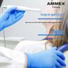 Aimas Medical-Grade Nitrile Rubber Gloves, Powder-Free, High Elasticity, Thickened, Disposable.