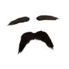 2x Fake Mustache and Eyebrows, Beard for Party Festival