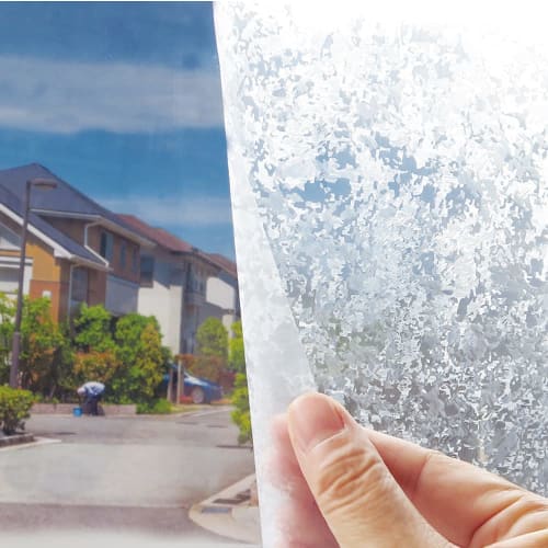 Lintec Commerce LOW-E Glass-Compatible Privacy Screen, 92cm x 90cm, HGJLE-02M