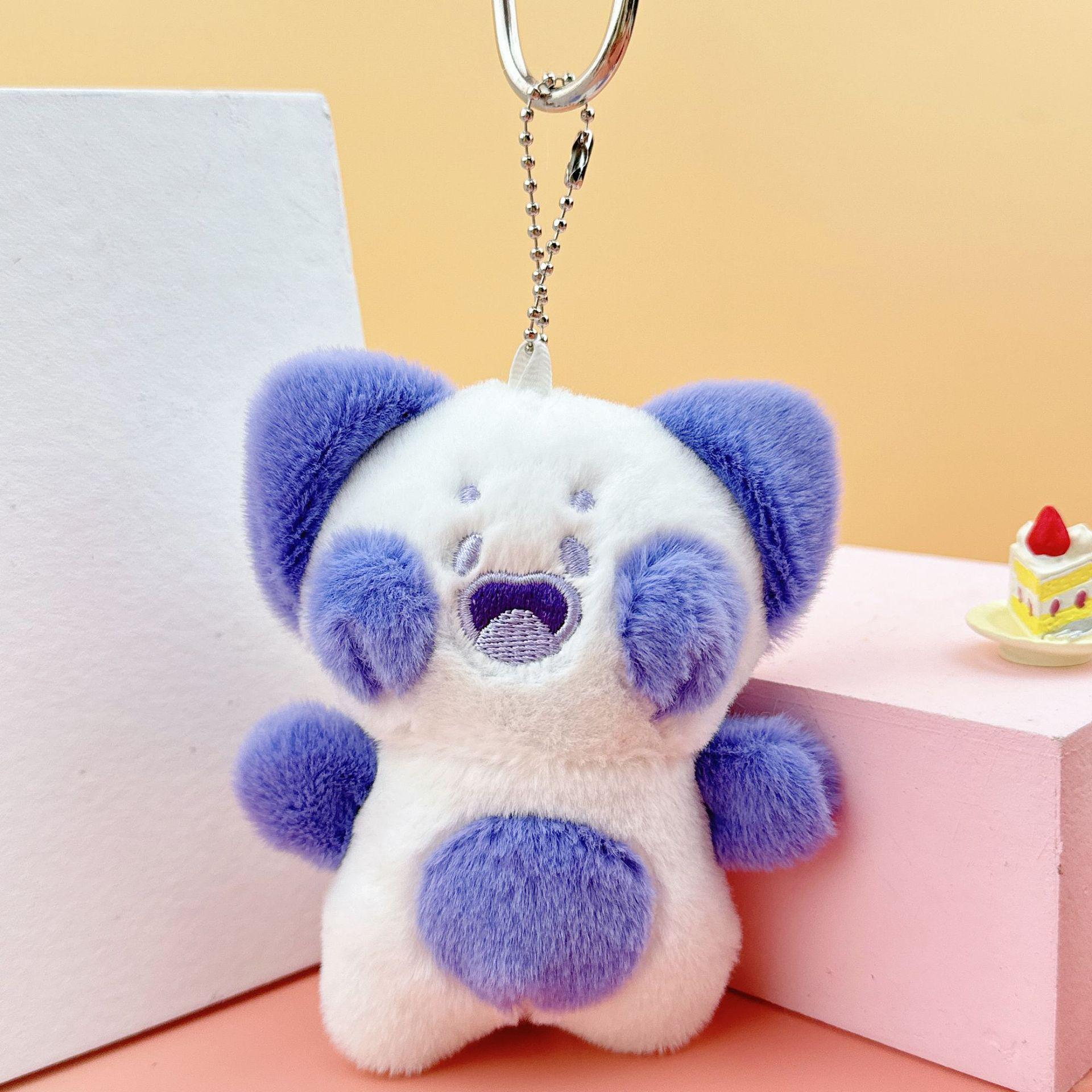 

Мини-плюшевый кошелек для монет и брелок с мультяшным котиком Дуду для детей Height 12 cm