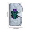 Gothic Demon Pattern Long Wallet Fashion Casual Card Holder Large Capacity Portable Purse for Daily Use