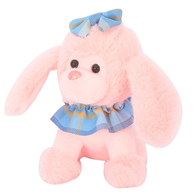 

Lovable Teddy Mini Poodle Plush Keychain Sweet Animal Bag Accessory 12cm світло-рожевий колір