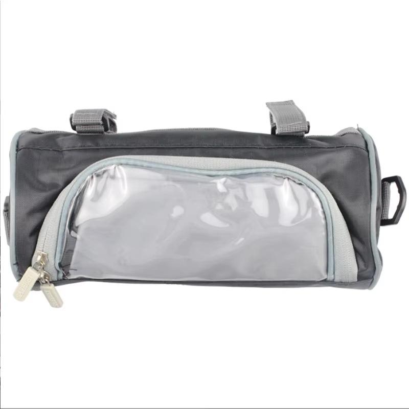 Electric Scooter Motorcycle Front Saddle Bag Waterproof Built-in Touch Screen Phone Handlebar Storage Bag Motorbike Parts
