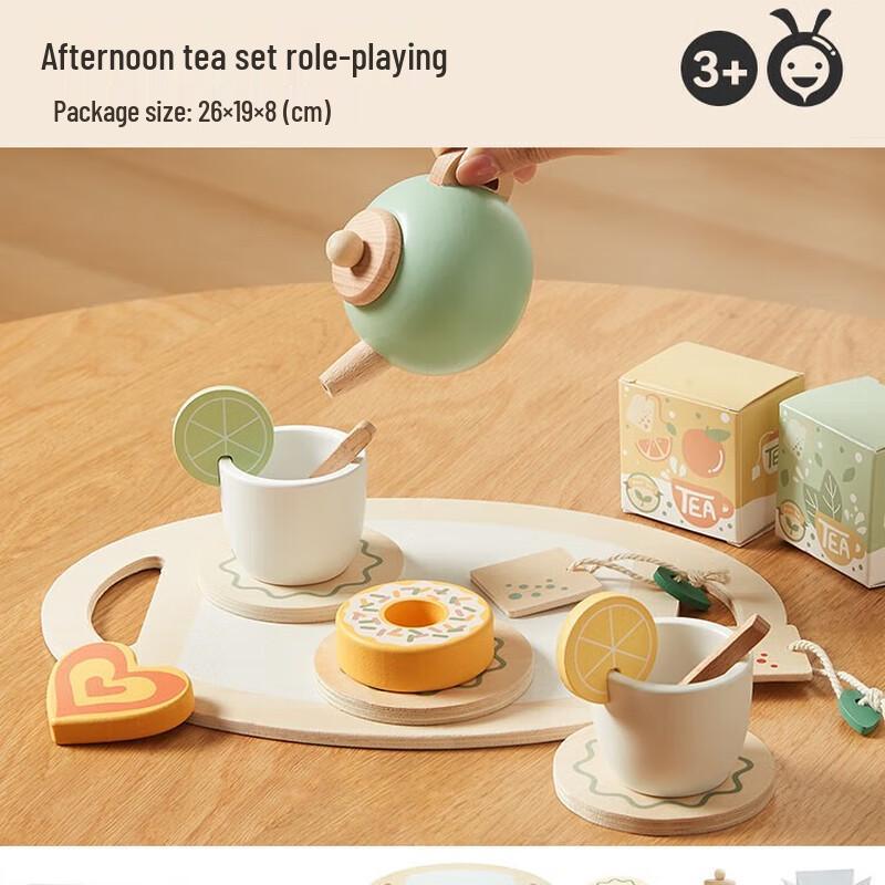 Wooden Pretend Play Ice Cream Cash Register Toy