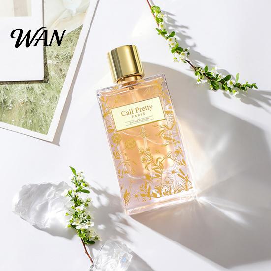 Dating Perfume 50ML Women Long-lasting Floral Fragrance Natural Plants Extract Fresh Non-irritating Liquid Spray for Neck Wrist Hair Body Daily Use