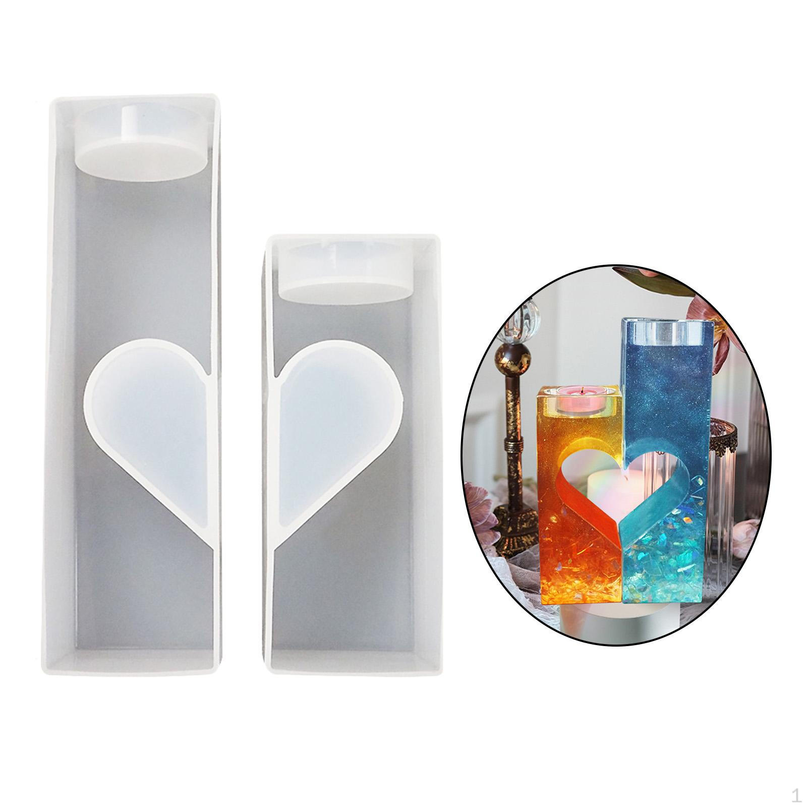 

Resin Candle Holder ,epoxy s for Candlestick, Tealight Holder,Jewelry Storage, crafts