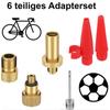 1 Set Bicycle  Valve  Adapter Copper Bicycle Valve Assembly Sv Av Dv Bike Tire Pump Adapter