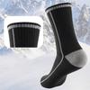 1 Pairs Wool Ski Socks Thermal Knee-high Cold Weather Warm Socks for Snowboarding Snow Winter Hunting Accessories Socks