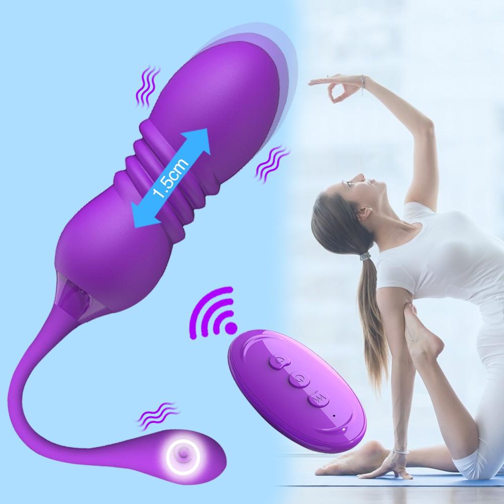 Anal Plug Vibrators for Men Women Vagina Thrusting Dildos Vibrator Male Prostate Massager Remote Control Butt Plug Sex Toys
