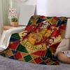 Gryffindor House Crest Poster - Hogwarts School of Witchcraft and WizardryPrint Blanket, Soft Blanket For Sofa Office Bed And Travelling Dau