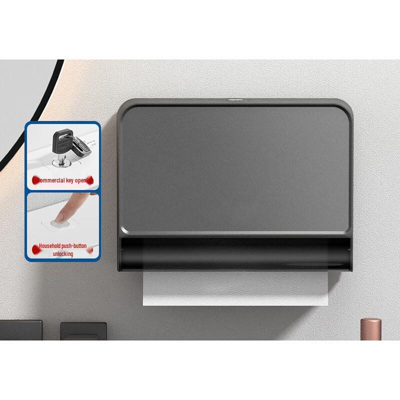 Commercial Wall-Mounted Adhesive Tissue Box