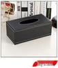 Leather Double Pen Holder - Multifunctional Desktop Storage Box for Office Stationery