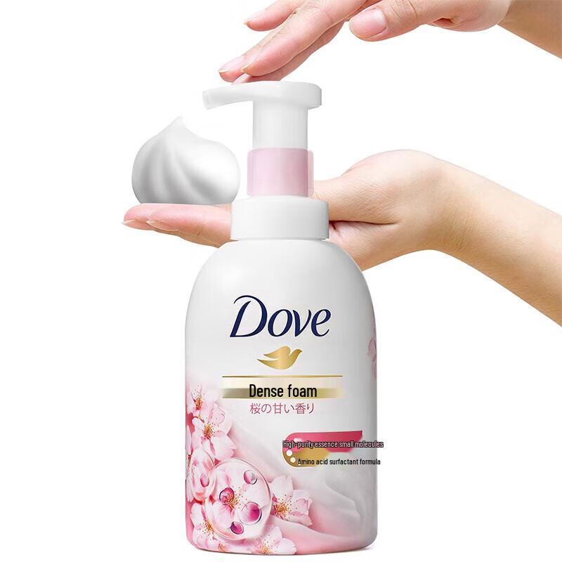 Dove Amino Acid Cherry Blossom Foaming Body Wash