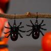 Gothic Style Halloween Pendant Earrings Vintage Bat Earrings Unique Spider Drop Earrings  Gift