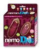 JAPANTOYZ Nemo: Drill WINE RED (Wine Red) Drill Vibration Stimulates with Rotational Friction. Remote Control Vibrator That Can Be Operated by Itself.
