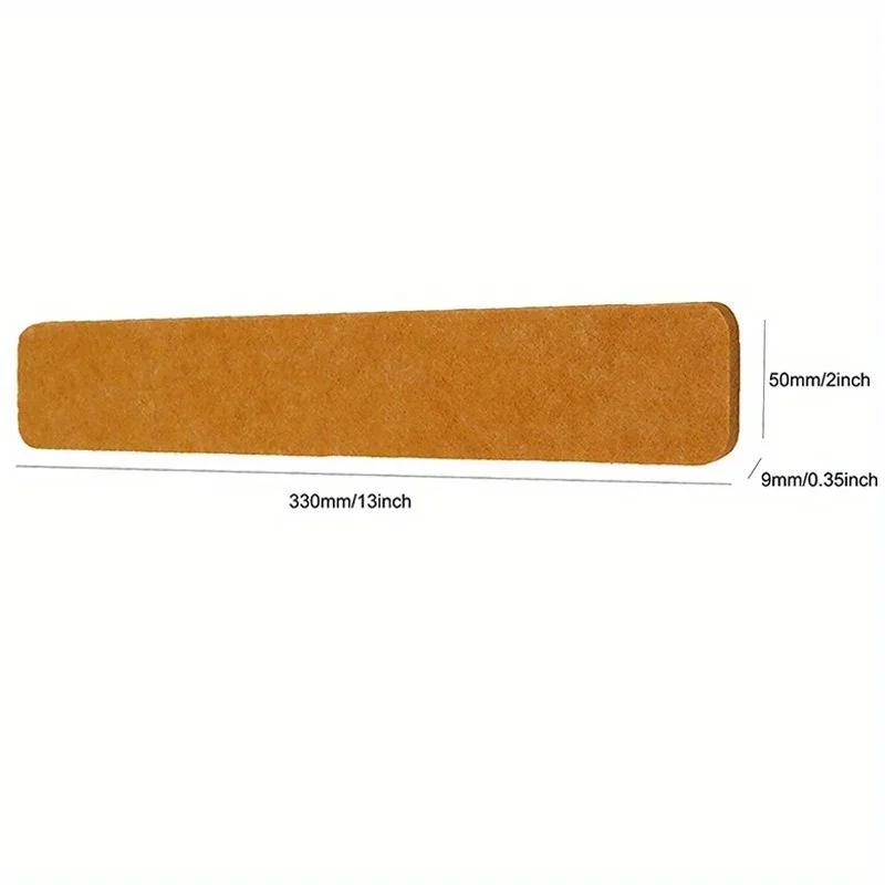6PCS+35pins Frameless Cork Bulletin Board Strips for Home Refrigerator Office Decoration Message Board Cork Board Wall Stickers