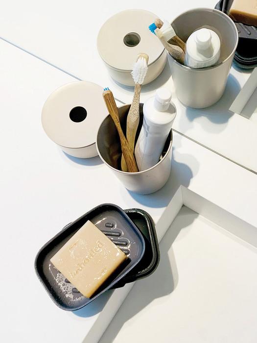 EKOBO Travel Soap Box Smoke