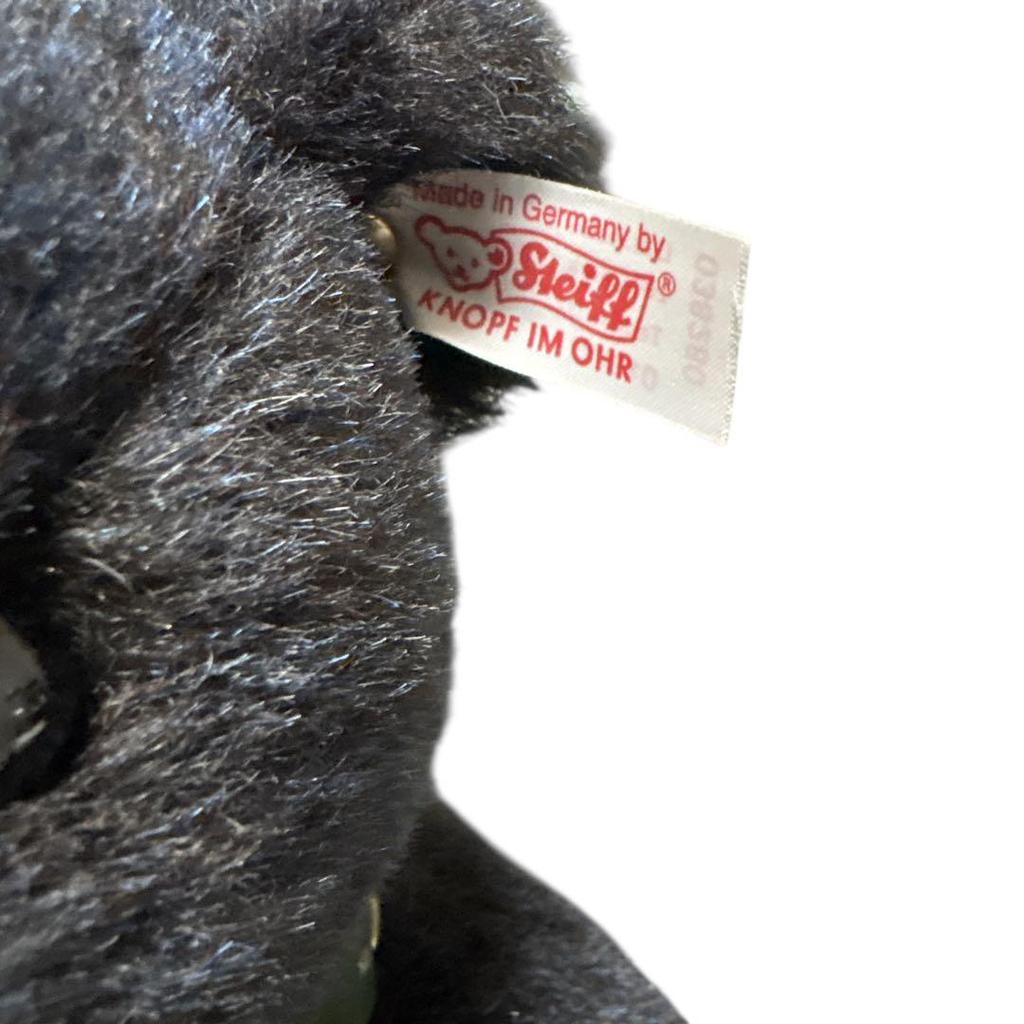 [USED] Rare Steiff Teddy Bear, Limited To 2007 Pieces, Made of Alpaca, Made In Germany