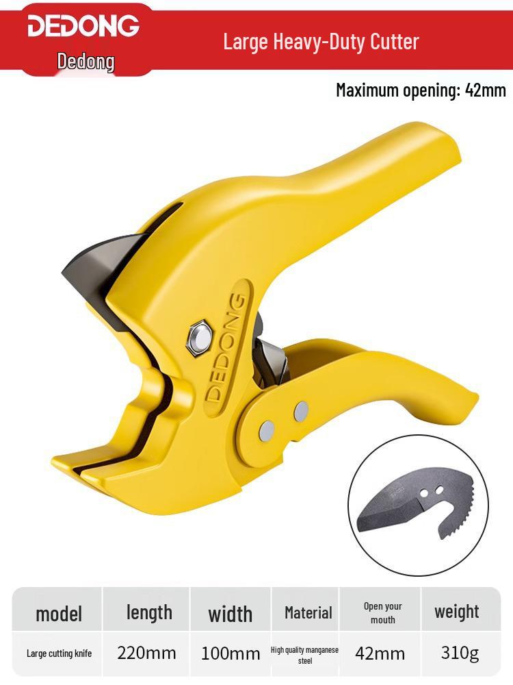 Professional PVC Pipe Cutter: Quick-Cut PPR & Conduit Pipe Scissors